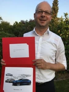Thank You for ordering a Tesla Model 3