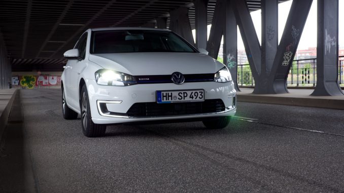 vw egolf test