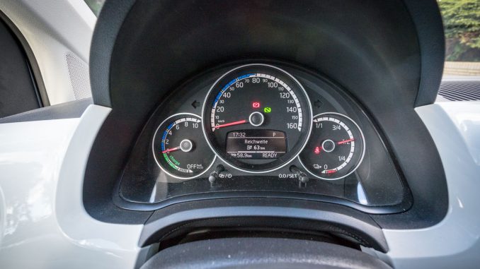 VW e-UP Reichweite