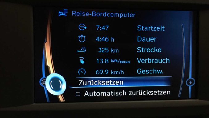 BMW i3 Verbrauch