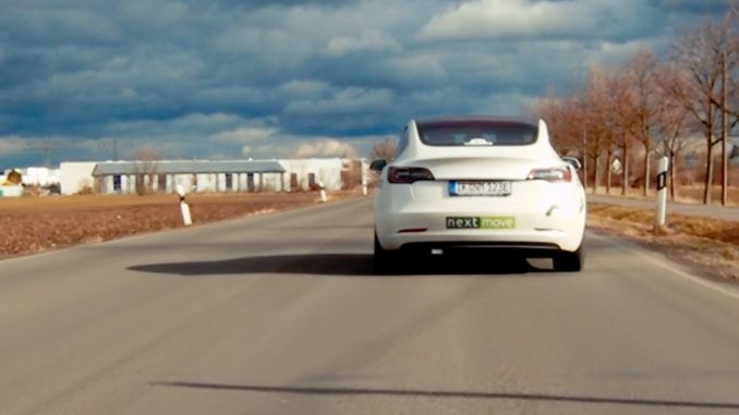 Tesla Model 3 Gewinner eCannonball Tesla Model 3 | Foto: 163 Grad