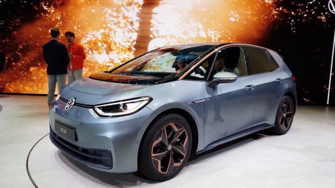 VW ID 3 Premiere auf der IAA 2019 | Foto: 163 Grad